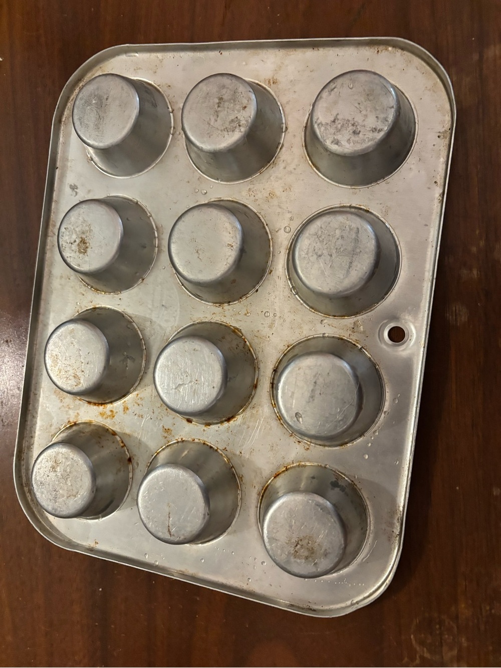 vintage Comet aluminum 12-cup mini muffin pan - Picture 5 of 5